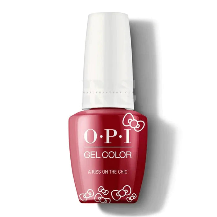 OPI Gel Color - Hello Kitty Holiday 2019 - A Kiss on the Chic GC HPL05 (D)