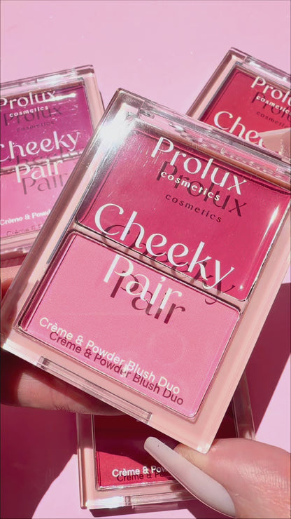 Dúo de Colorete en Crema y Polvo Cheeky Pair