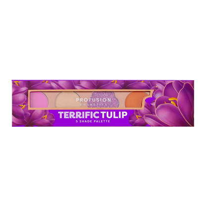 Blooming Hues 5 shade palette