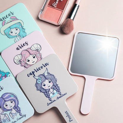 Zodiac Mirrors - Hand Held Mirror for Everyday Glam