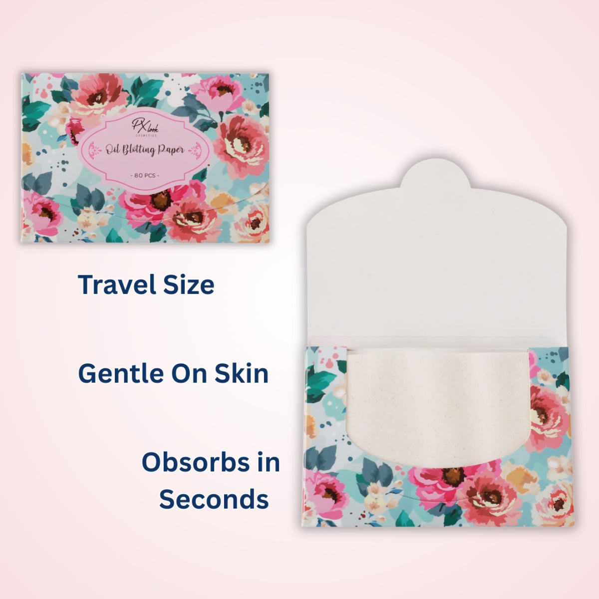 Oil Blotting Paper: 80pcs