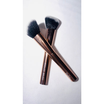 Prolux Rose Gold Angled Brush