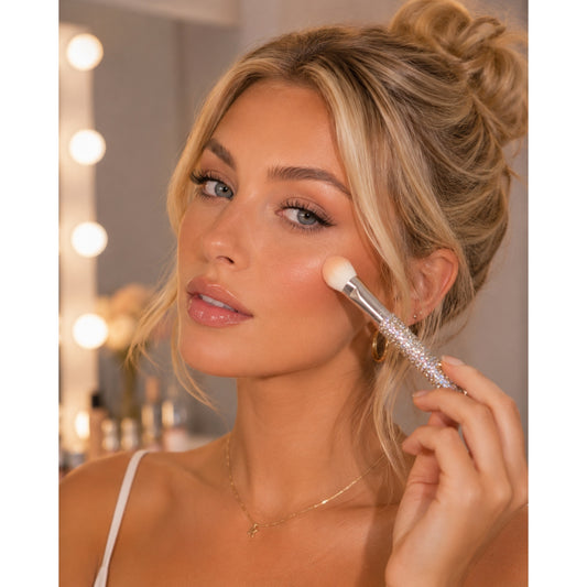 Glitter Handled Eyeshadow Brush