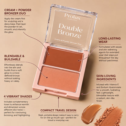 Dúo de Bronceador en Crema y Polvo