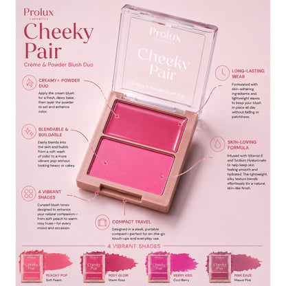 Cheeky Pair - Creme Powder Blush Duo
