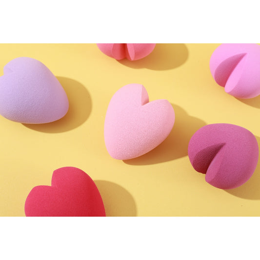 Love Sponge: Heart Shaped Makeup Sponges