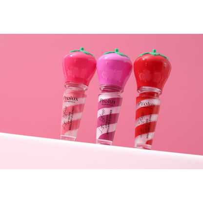 Brillo labial de fresa
