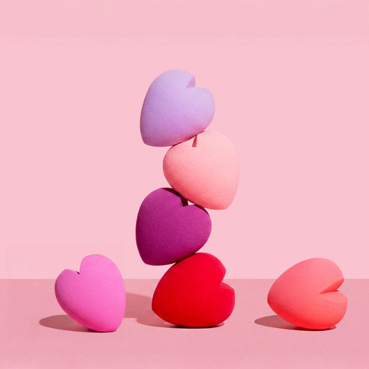 Love Sponge: Heart Shaped Makeup Sponges