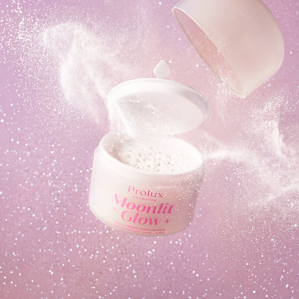Resplandor a la luz de la luna: Iluminador facial y corporal