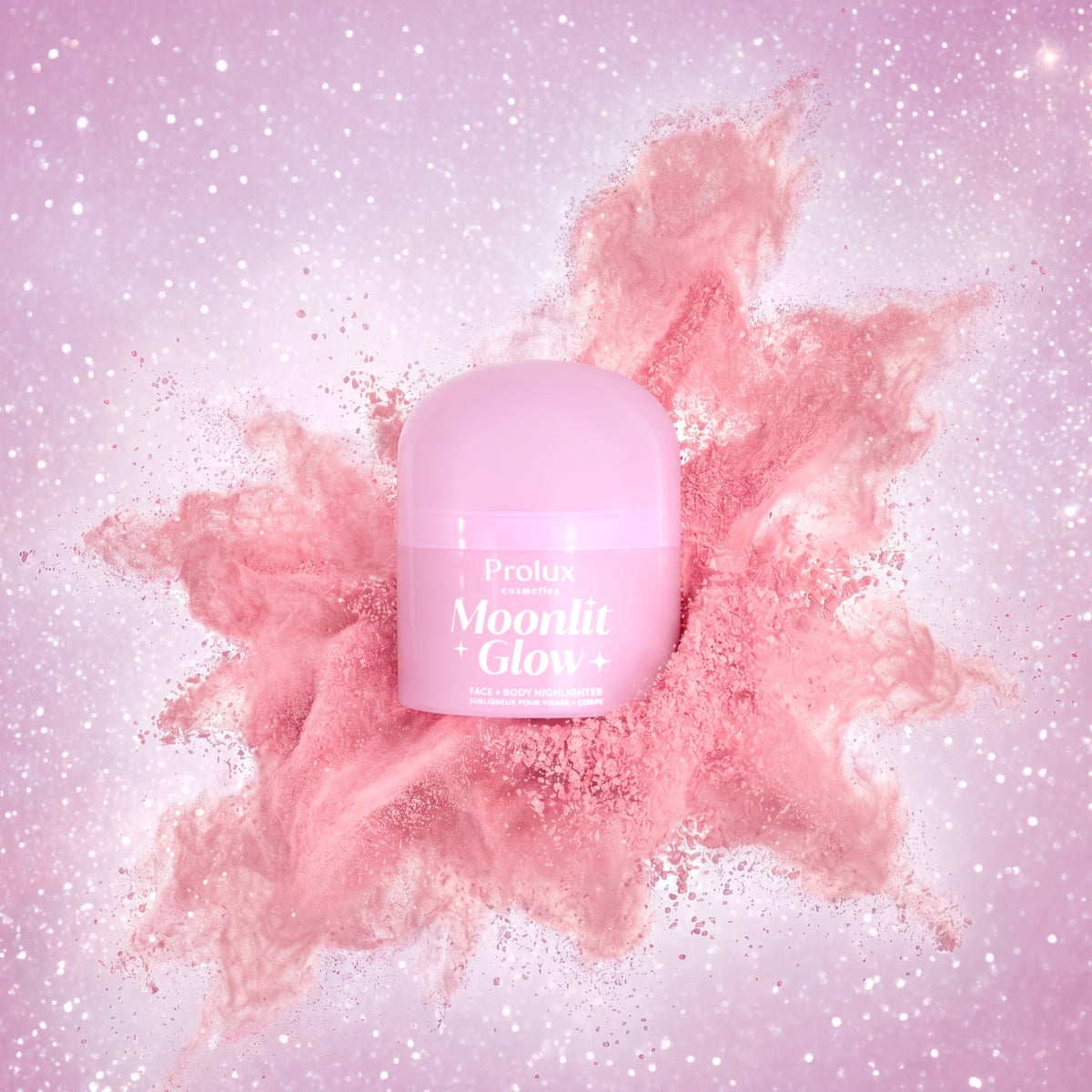 Resplandor a la luz de la luna: Iluminador facial y corporal