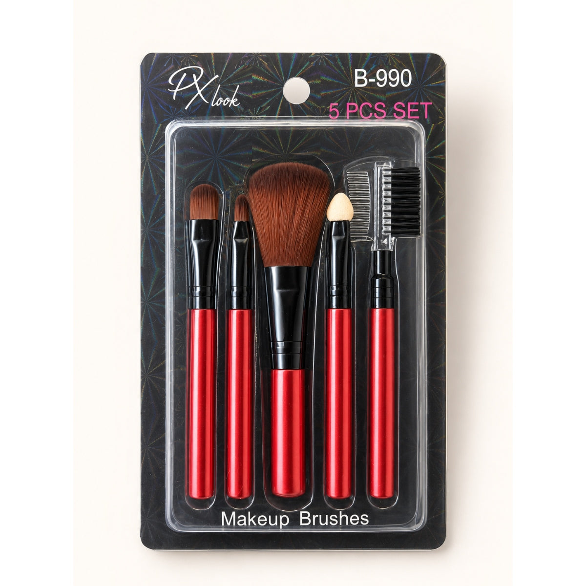 Makeup Brushes - 5pc Set