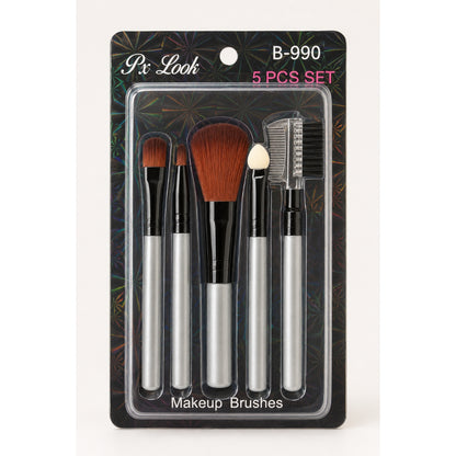 Makeup Brushes - 5pc Set