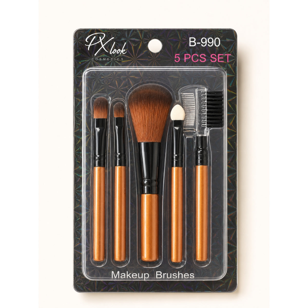 Makeup Brushes - 5pc Set