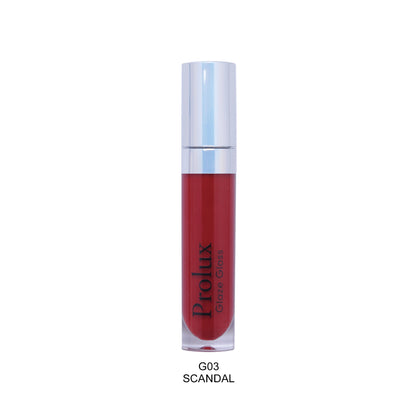 Prolux Glaze Gloss, high shine lip gloss, best lip gloss, hydrating lip gloss