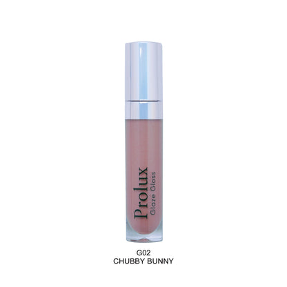 Prolux Glaze Gloss, high shine lip gloss, best lip gloss, hydrating lip gloss