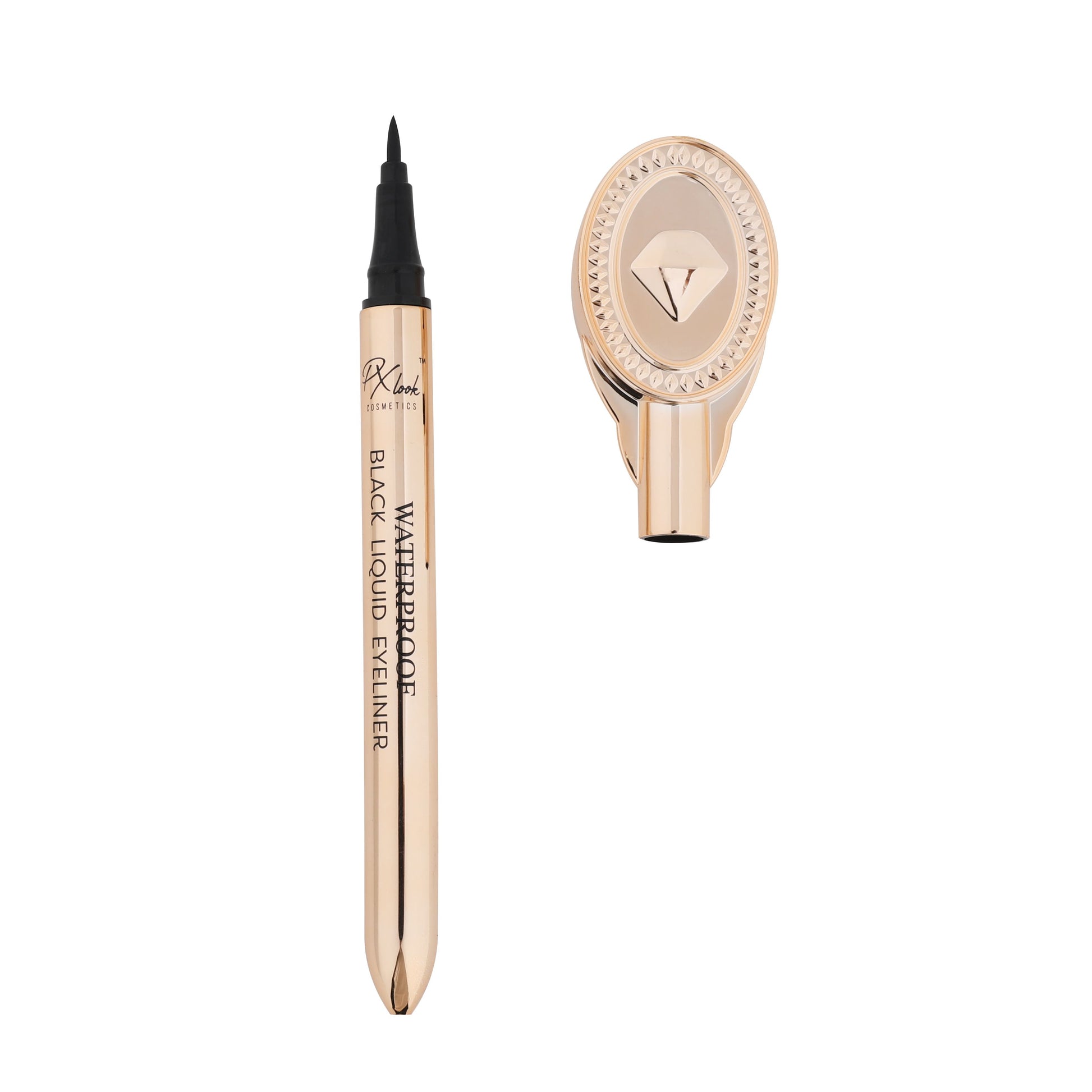 PxLook Waterproof Black Liquid Eyeliner,  black liquid eyeliner, best waterproof liquid eyeliner, waterproof black eyeliner