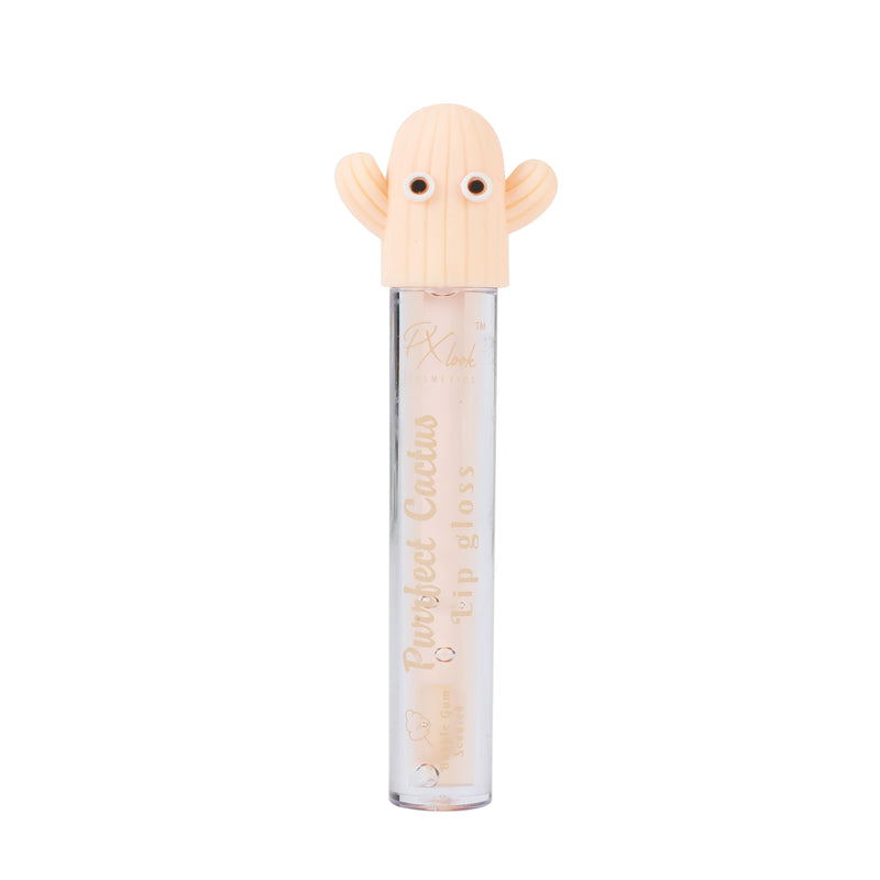 PxLook Purrfect Cactus Lip Gloss, scented lip gloss, best lip gloss, bubblegum lip gloss