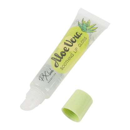 PxLook Aloe Vera Lip Gloss, scented lip gloss, clear lip gloss, high shine lip gloss