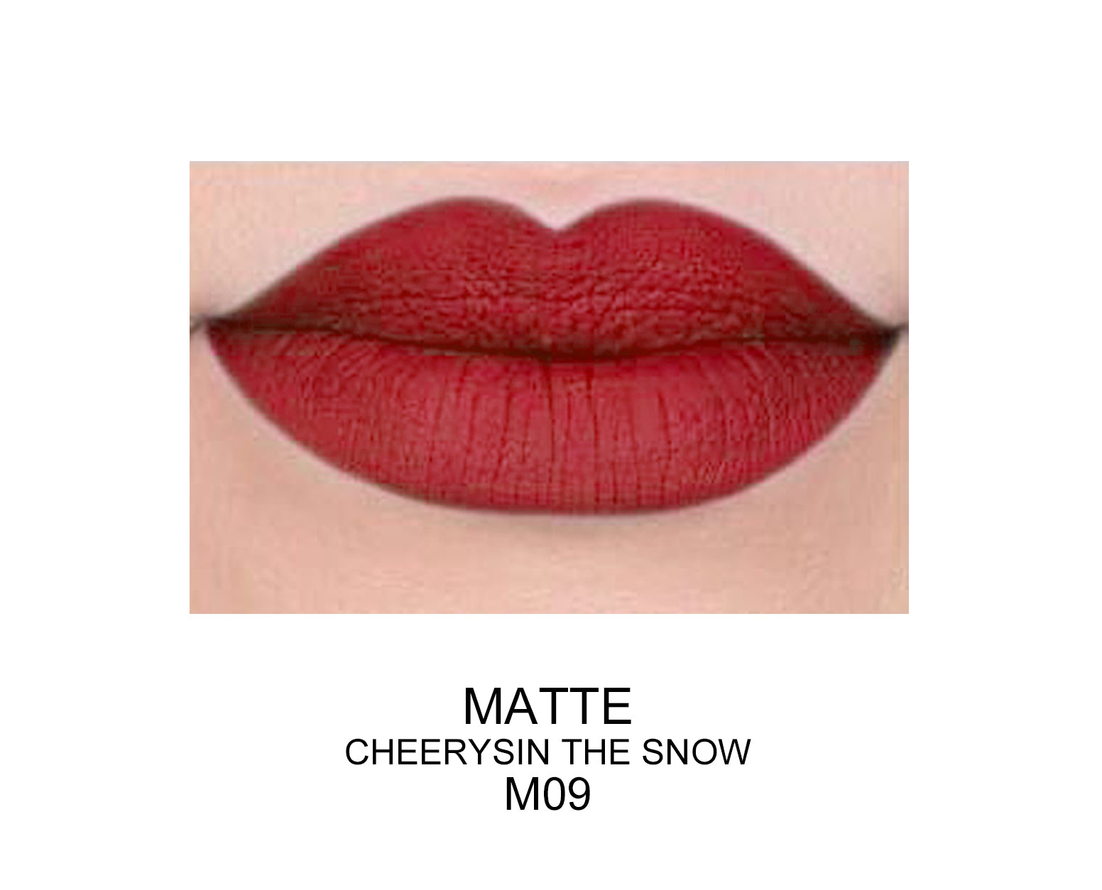 Long Lasting Matte Lip Gloss cheerysin the snow mo9
