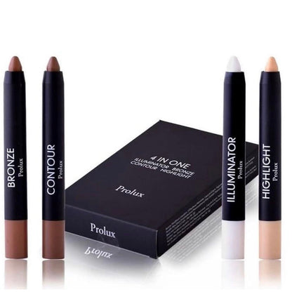 Face Sculpting Pencil Set, contour pencil, highlighter pencil