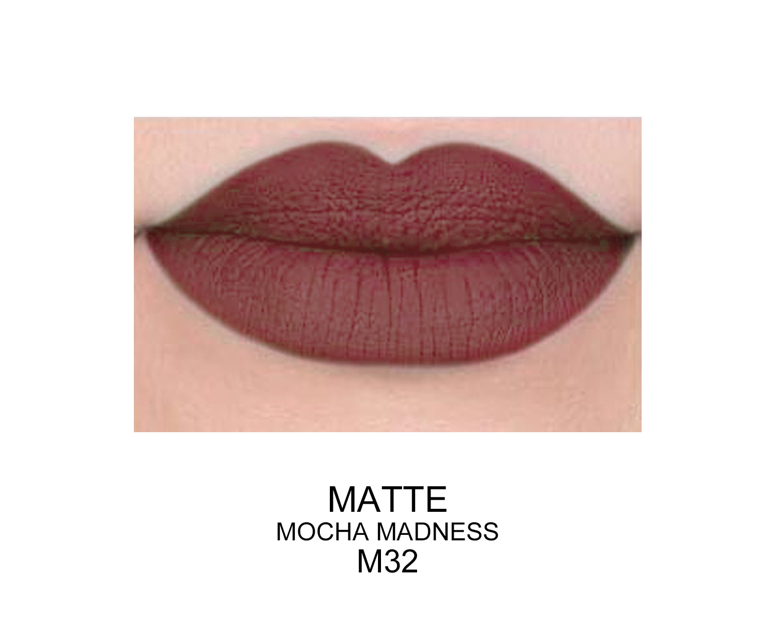 Long Lasting Matte Lip Gloss matte mocha madness m32