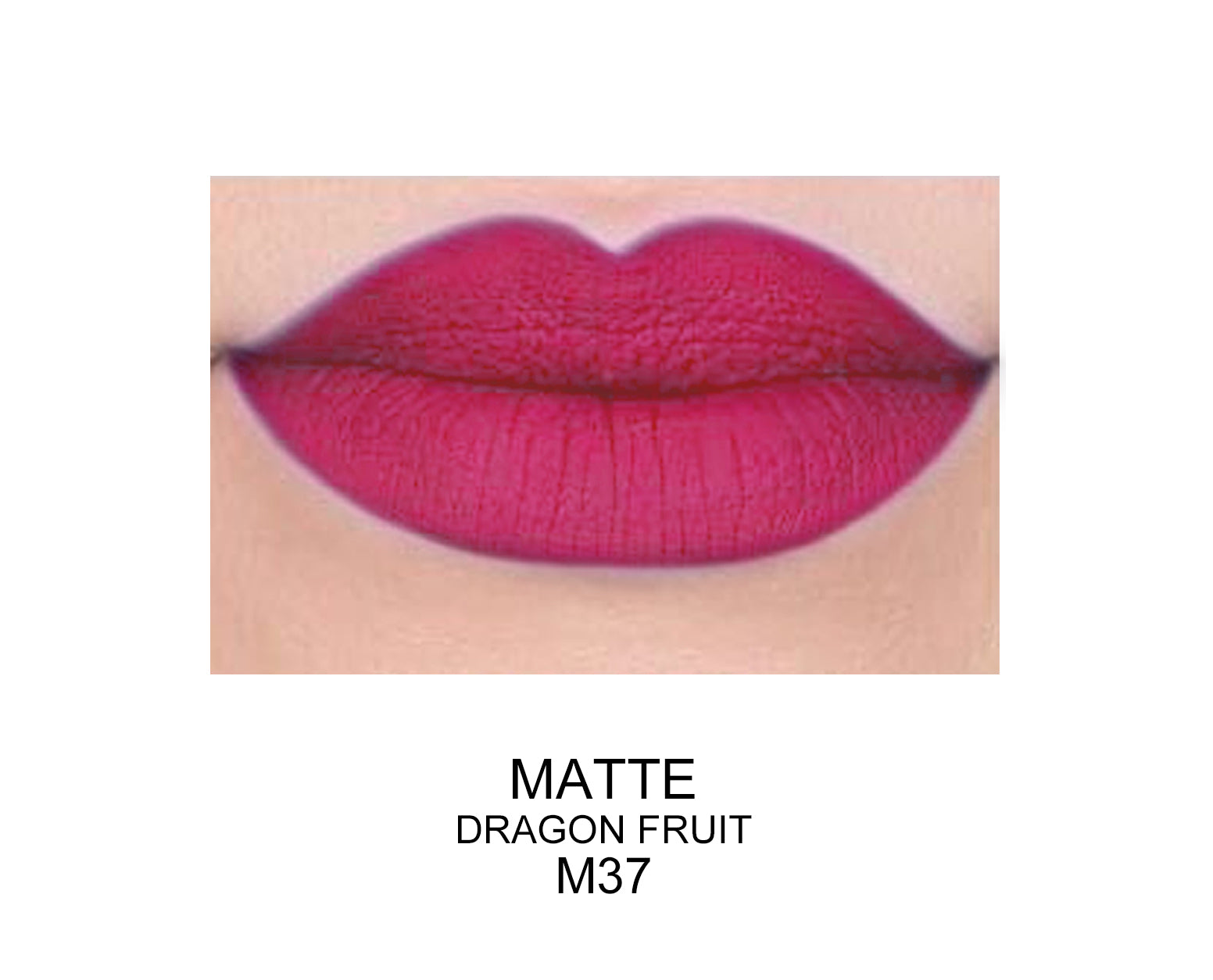 Long Lasting Matte Lip Gloss matte dragon fruit m37