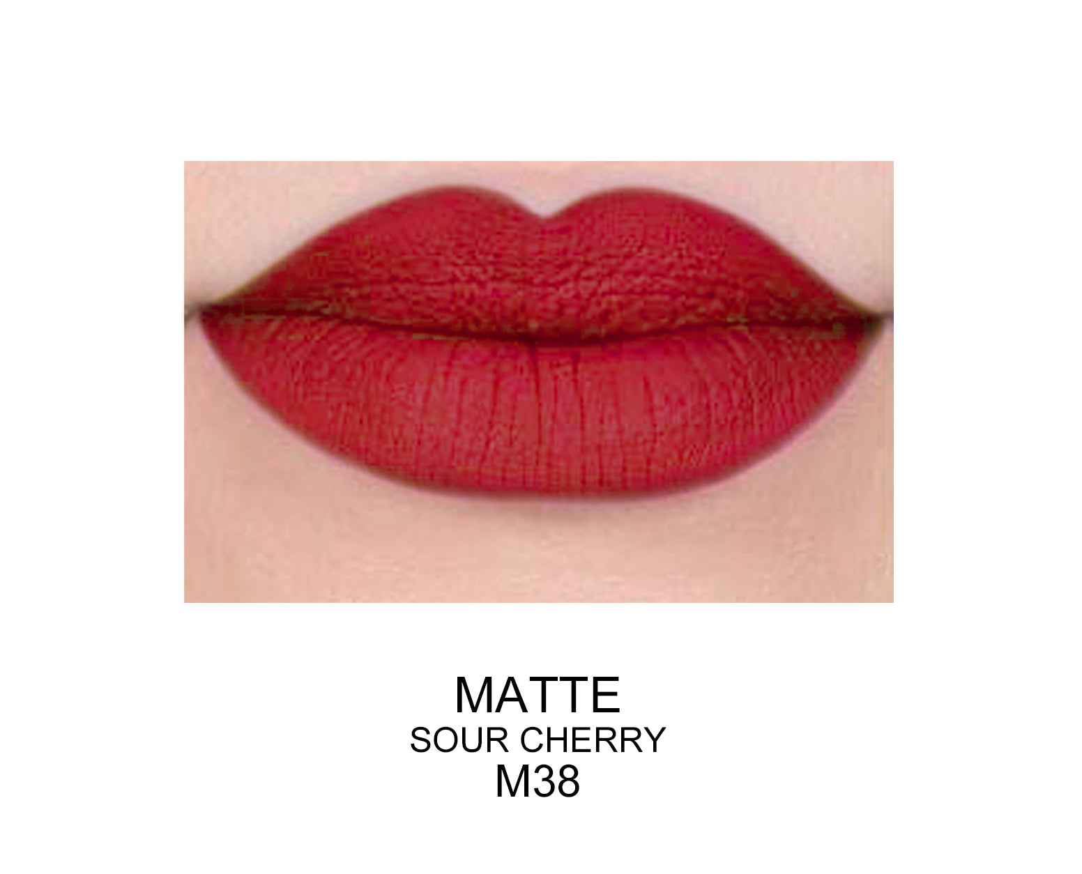 Long Lasting Matte Lip Gloss matte sour cherry m38