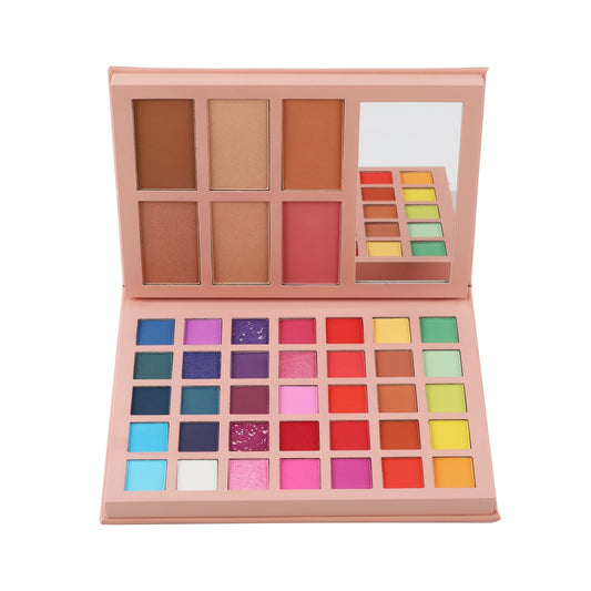 Be Your Own Kind Of Beautiful Eyeshadow Palette, colorful eyeshadow palette, shimmer eyeshadow palette, matte eyeshadow palette