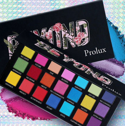 Prolux Beyond Bundle, makeup set, bundle of makeup, eyeshadow palette and brush set
