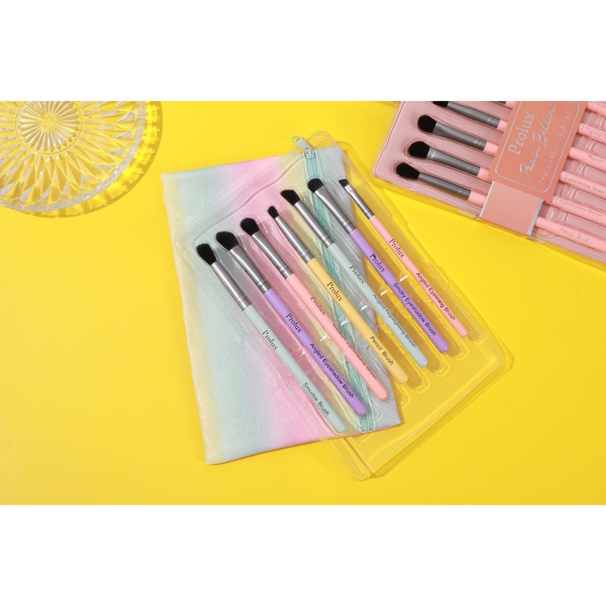 Prolux 7pc Deluxe Brush Set, makeup brushes set​, best makeup brush set​