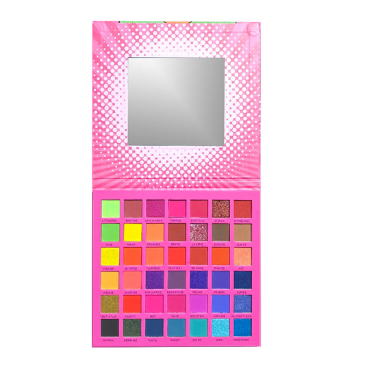 Prolux Dreams Eyeshadow Palette, bright color eyeshadow palette​, matte eyeshadow palette​, shimmer eyeshadow palette