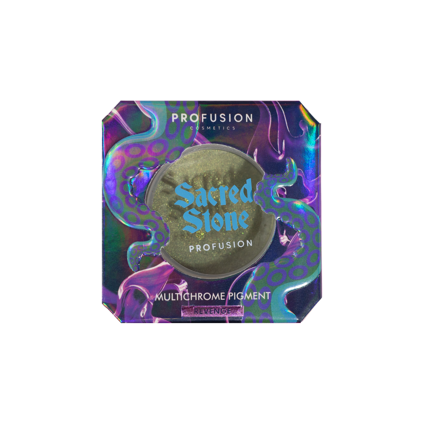 Profusion Sacred Stone Multichrome Pigment Eyeshadow, REVENGE, multichrome pigment eyeshadow,
multichrome pigment