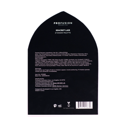 seacret lair eyeshadow palette