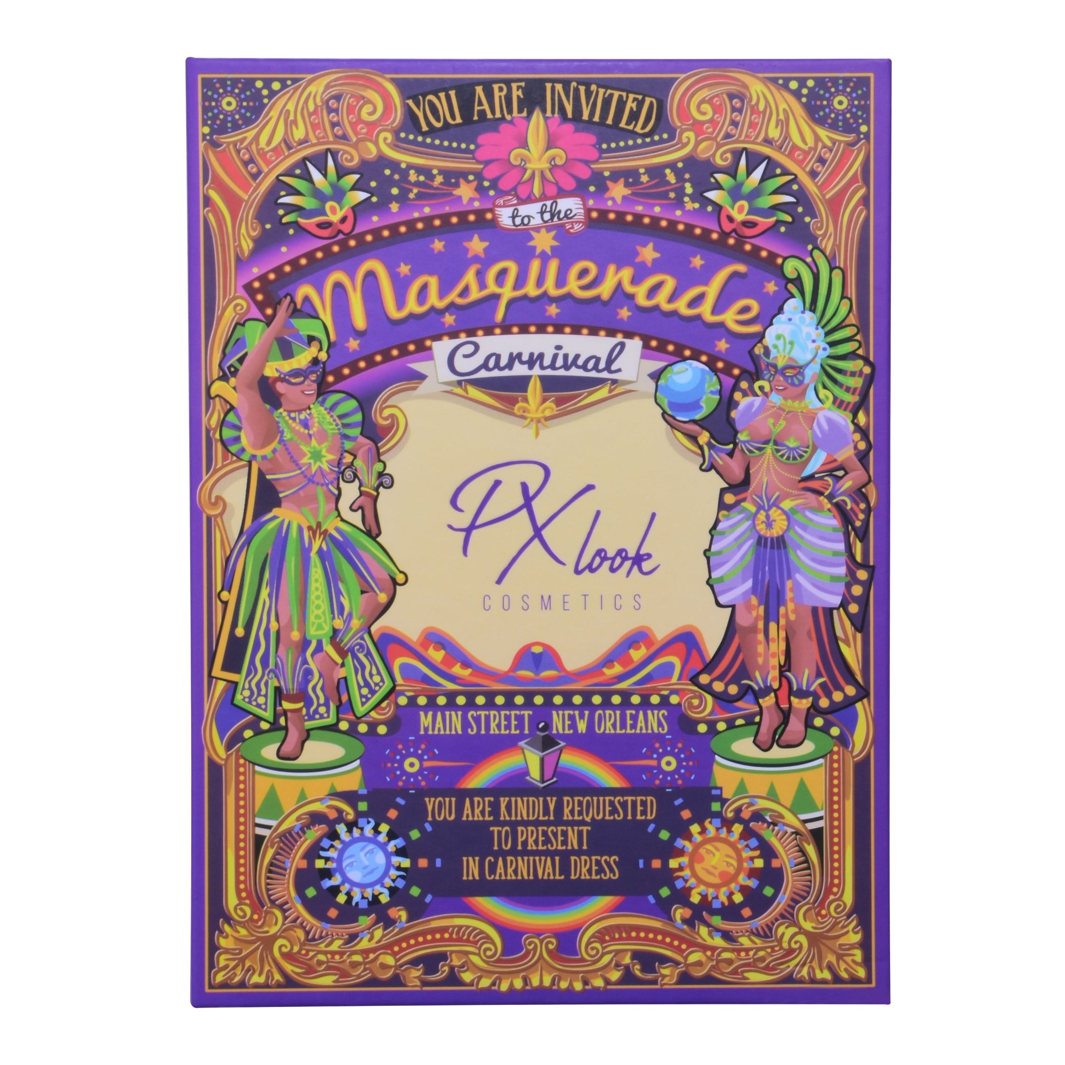 Px Look Masquerade Carnival Eyeshadow Palette