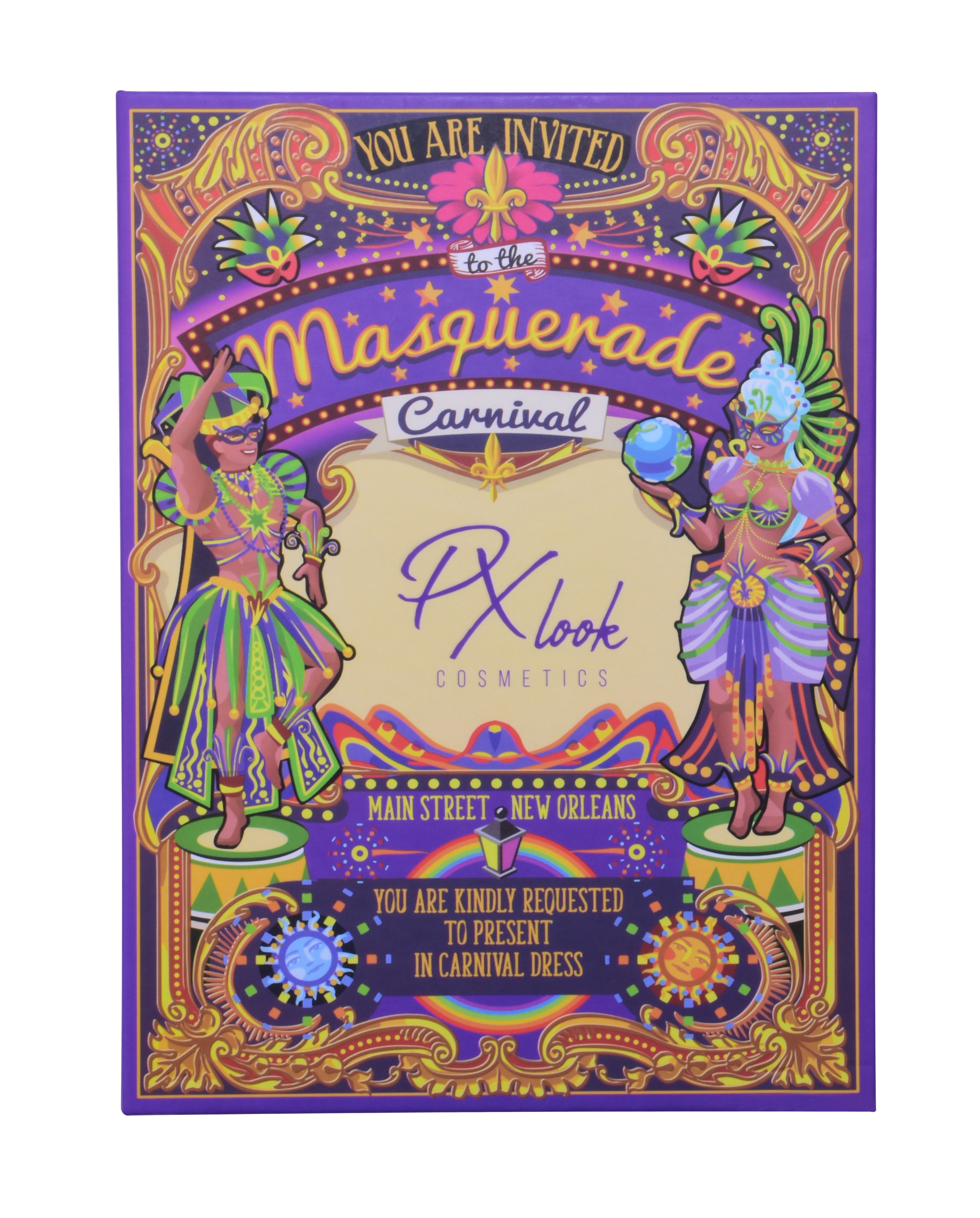 Px Look Masquerade Carnival Eyeshadow Palette