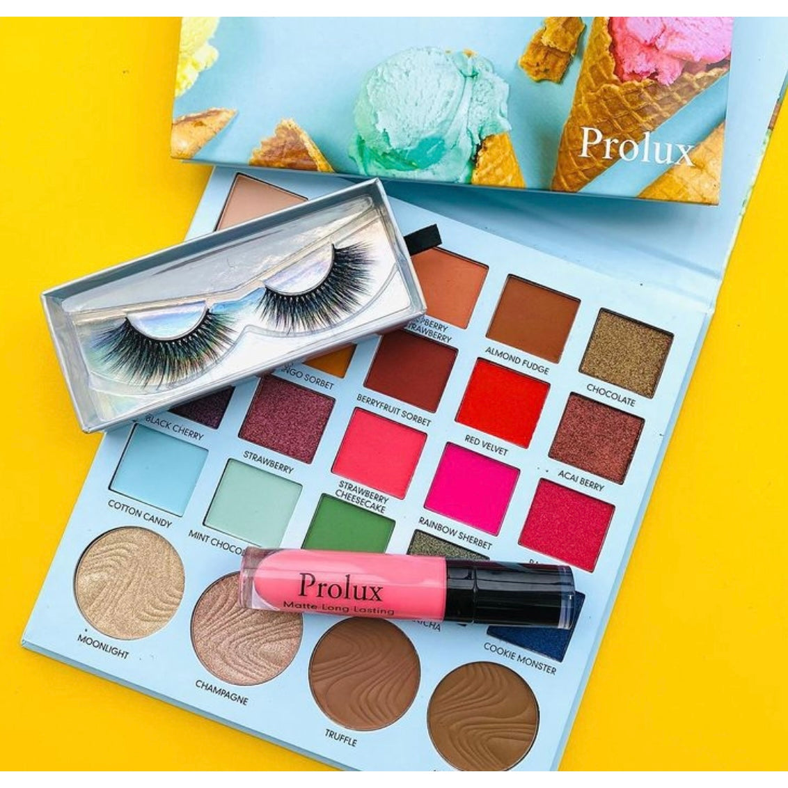 Sweet Scoops Eyeshadow Palette, matte eyeshadow palette, shimmer eyeshadow palette, non toxic eyeshadow.