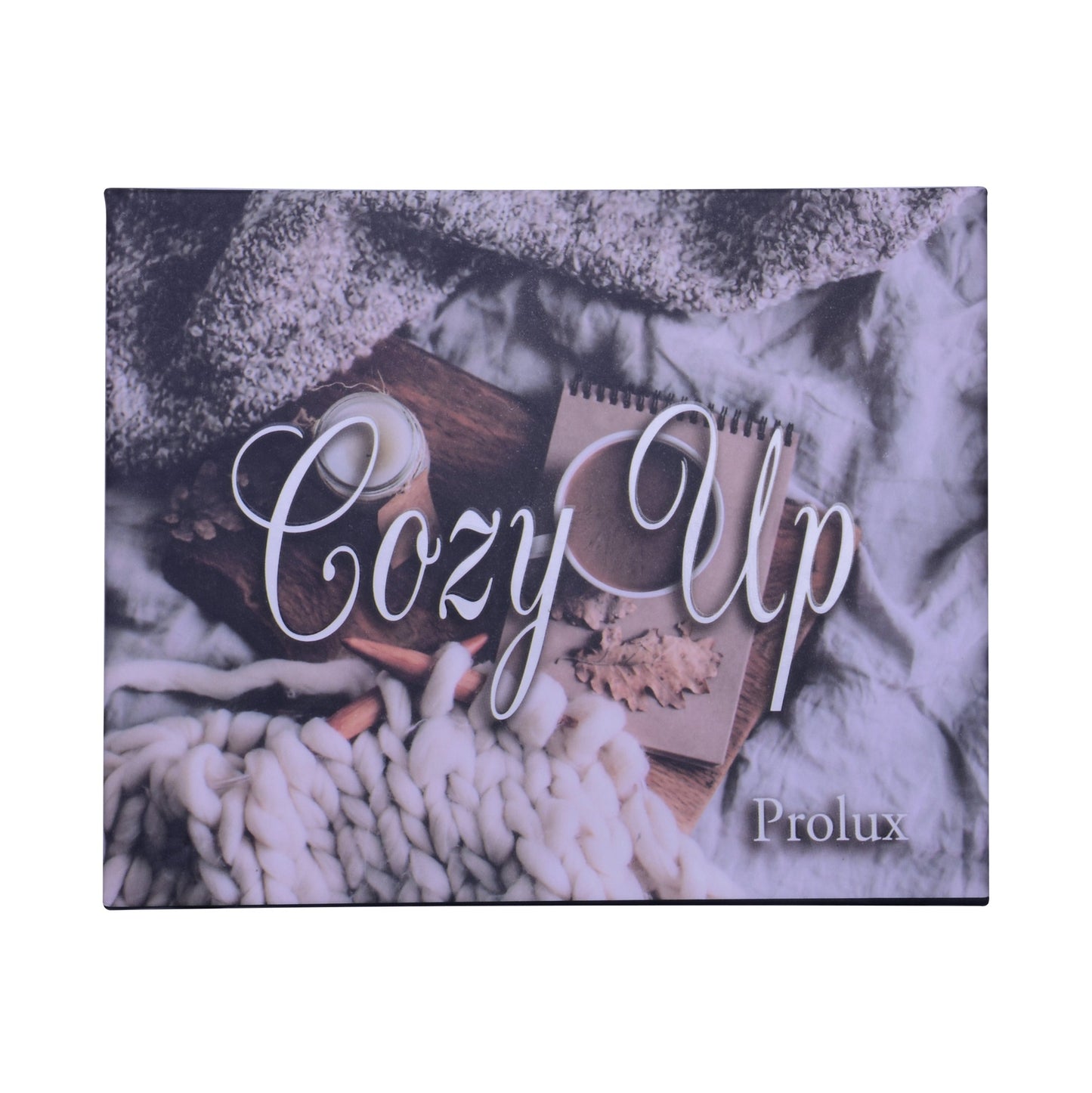 Prolux Cozy Up Eyeshadow Palette, colorful eyeshadow palette, shimmer eyeshadow palette, matte eyeshadow palette