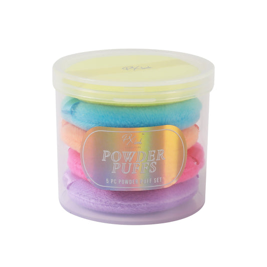 PxLook 5pc Powder Puff Set, powder puffs, makeup powder puffs