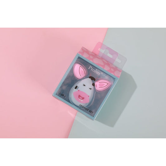 Prolux Cow Sponge Set, makeup sponge set, makeup blending sponge​, makeup sponge​s
