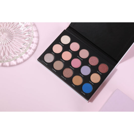 Prolux Dare to Dream Eyeshadow Palette, colorful eyeshadow palette, shimmer eyeshadow palette, matte eyeshadow palette.