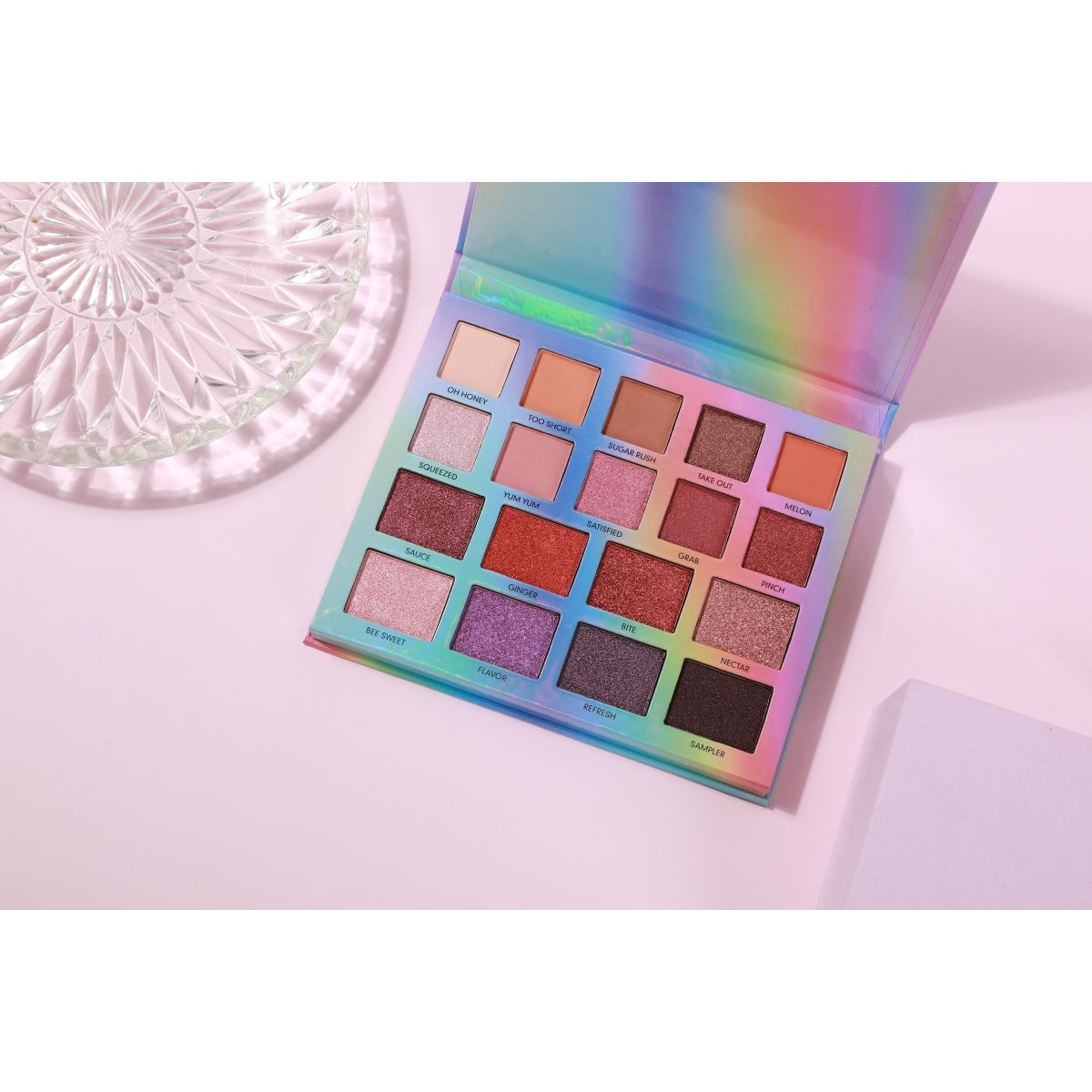 Short But Sweet Eyeshadow Palette, matte eyeshadow palette, shimmer eyeshadow palette, non toxic eyeshadow
