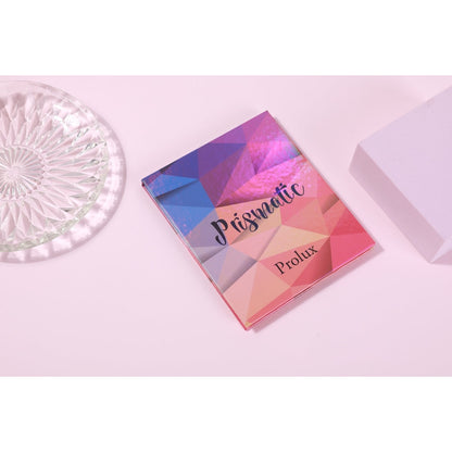 Prolux Prismatic Eyeshadow Palette, neutral eyeshadow palette, matte eyeshadow, shimmer eyeshadow palette