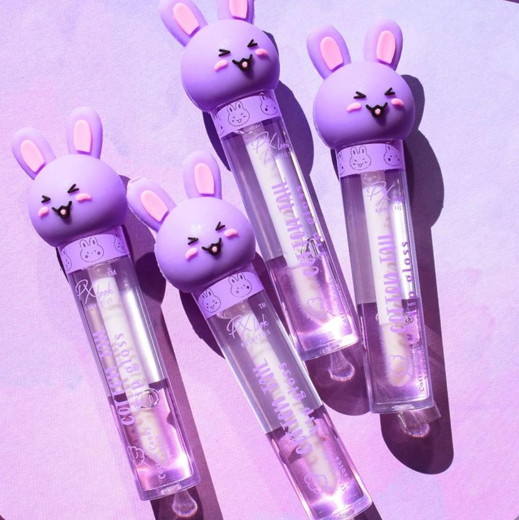 CPxLook Cotton Tail Lip Gloss, scented lip gloss, best lip gloss, cotton candy lip gloss