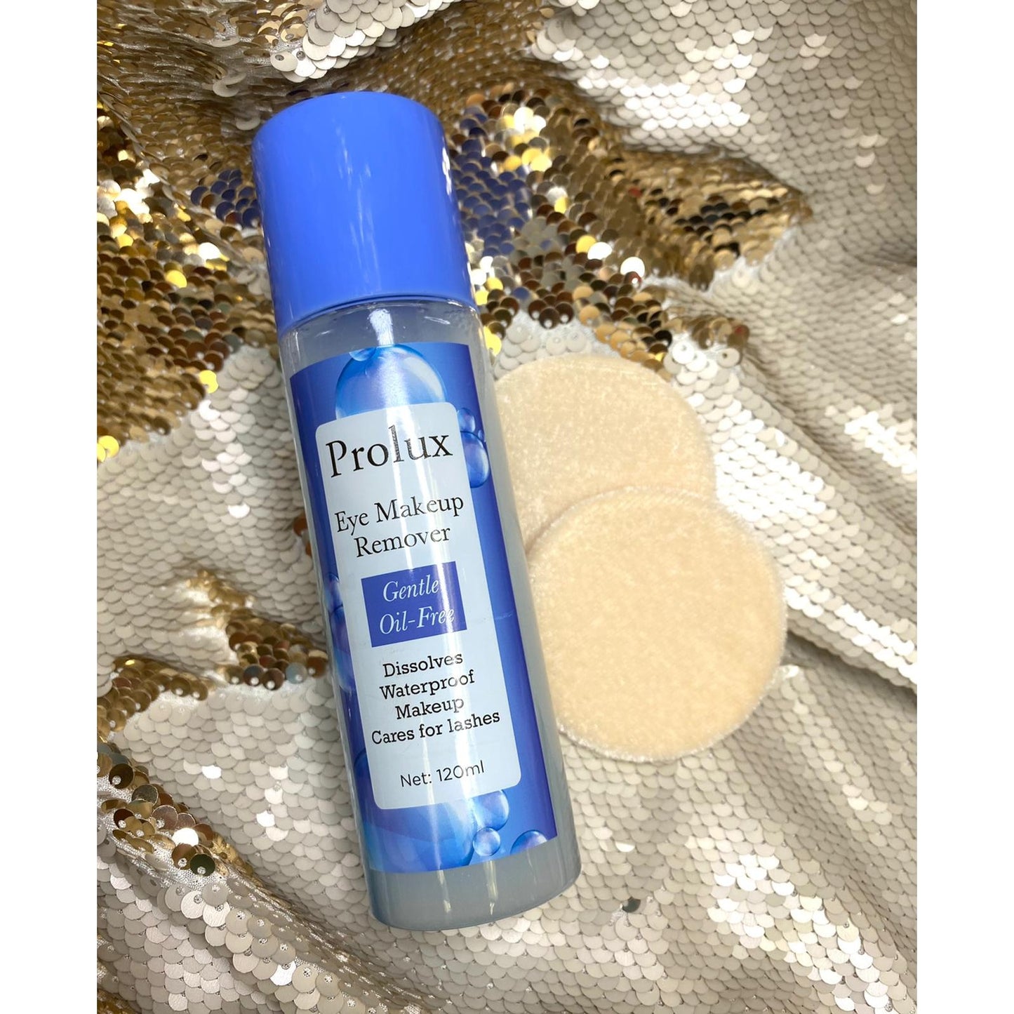 Prolux Eye Makeup Remover, gentle eye makeup remover​, oil free eye makeup remover​, best eye makeup remover for sensitive eyes​