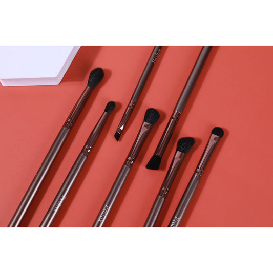 The Prolux Deluxe Eye Essentials 7pc Brush Set, eye brush set​, eye makeup brush set​
