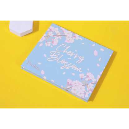 Cherry Blossom Eyeshadow Palette, colorful eyeshadow palette, shimmer eyeshadow palette, matte eyeshadow palette, glitter eyeshadow palette