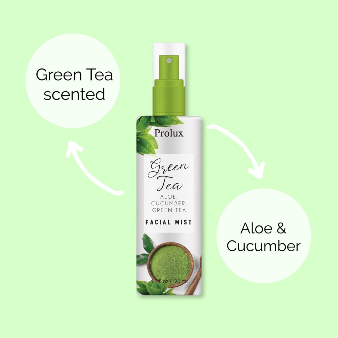  Facial mist green tea scented alo & cucumber