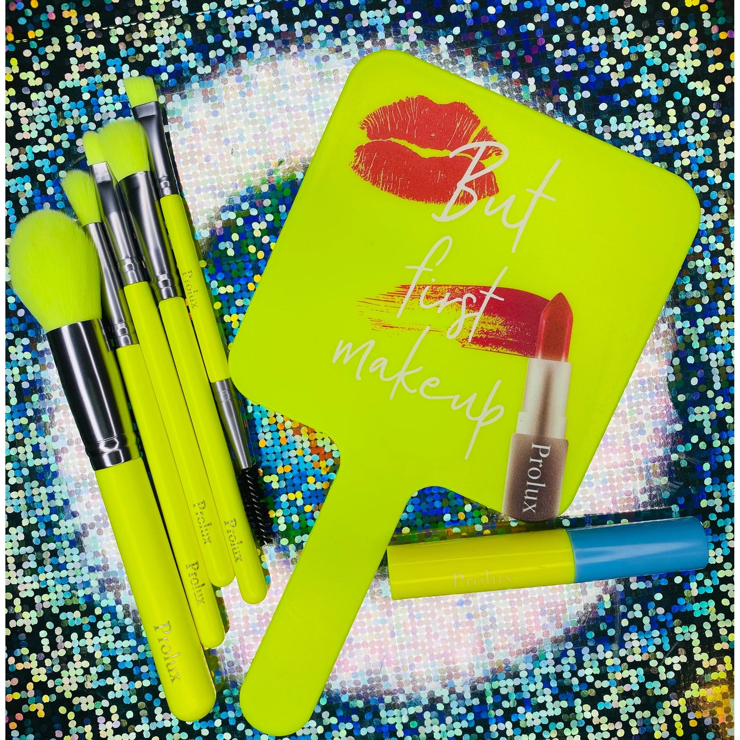 Prolux But First Makeup Handheld Mirror, hand held mirror, hand held makeup mirror, best makeup mirror