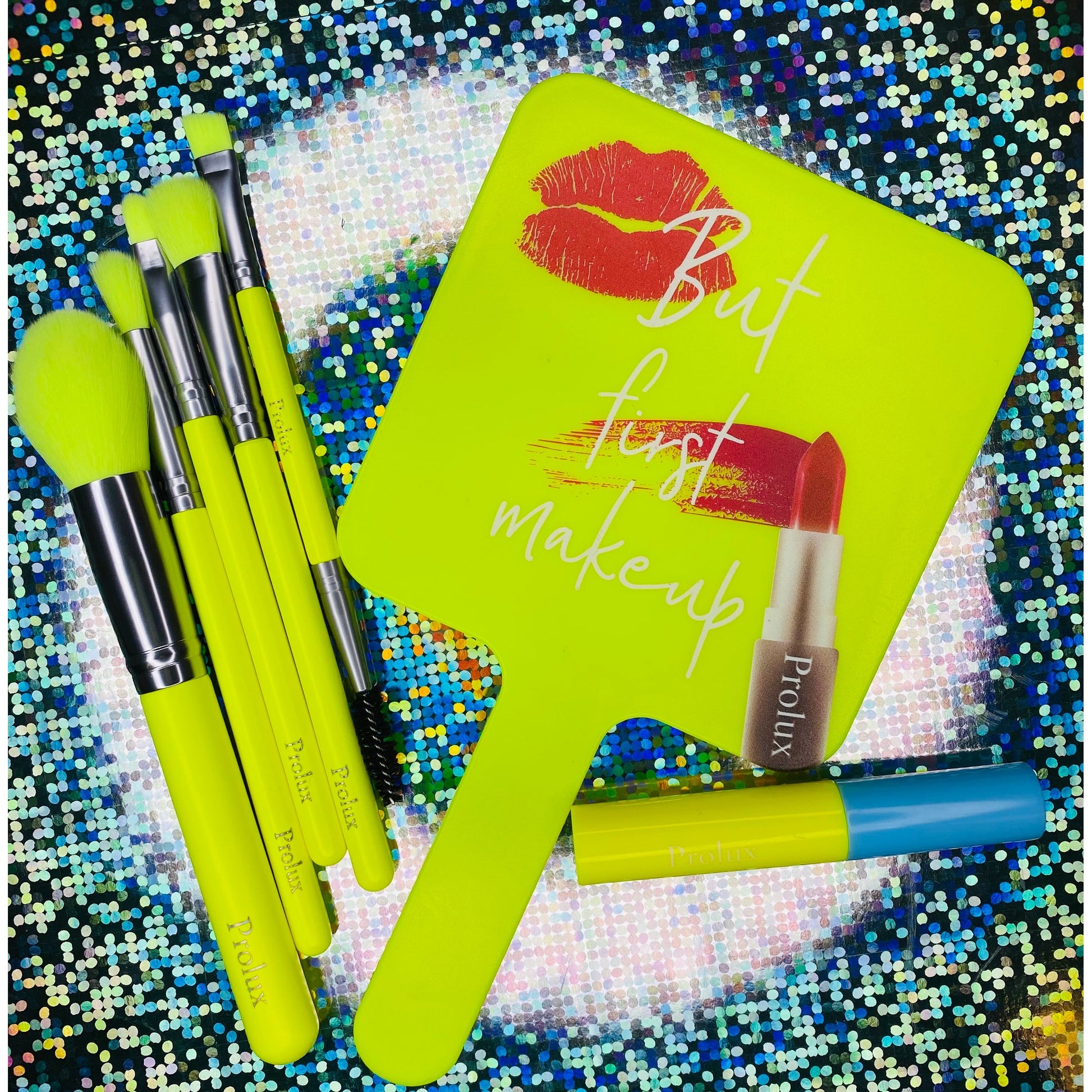 Prolux But First Makeup Handheld Mirror, hand held mirror, hand held makeup mirror, best makeup mirror