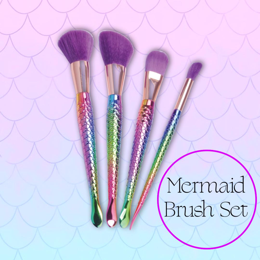 Prolux Mermaid Brush Set, makeup brushes set​, best makeup brush set​